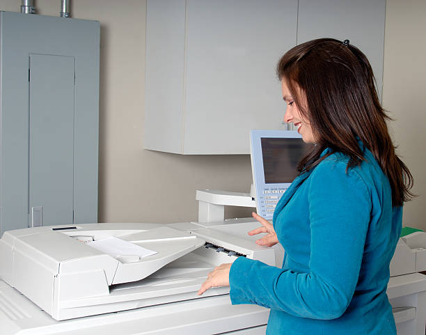 istock Woman Photocopying 96766975