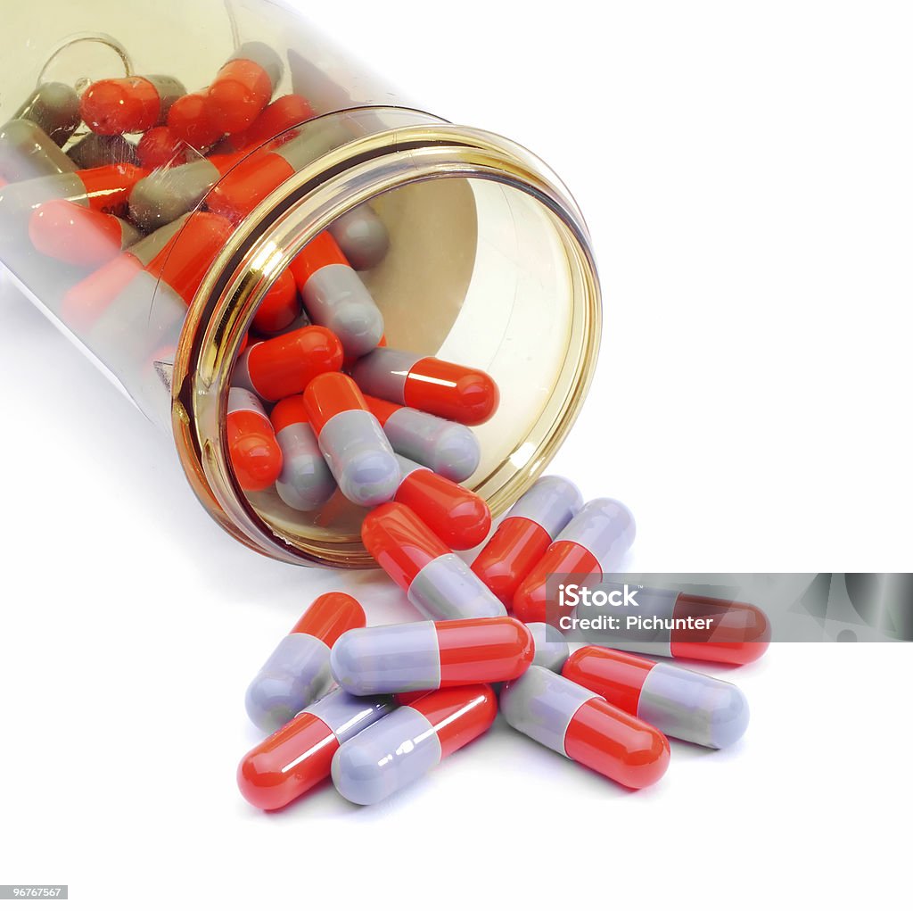 Antibiotici farmaco - Foto stock royalty-free di Antibiotico