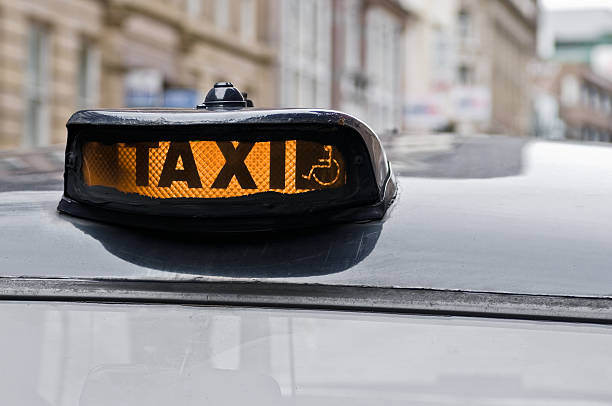istock British taxi sign 96768891