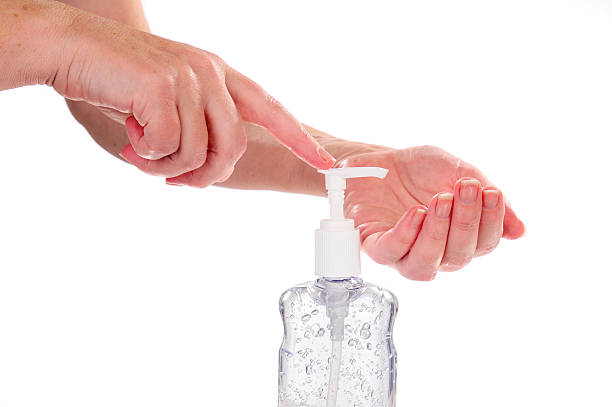 Hand Sanitizer stock photo