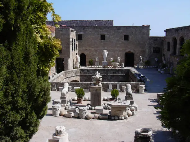 Archaeological Museum of Rhodes Greece Europe