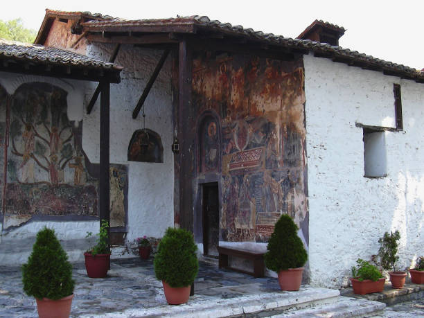 istock Old Byzantine church at Kastoria Macedonia Greece 967708582