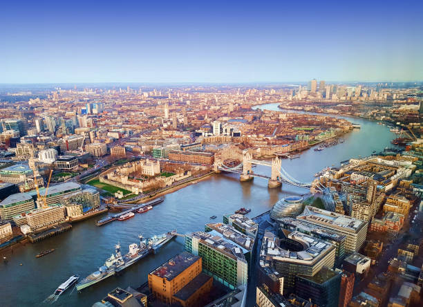 istock London city, aerial view 967720804