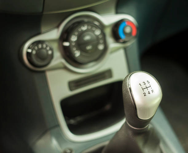 istock gear shifter in a modern car 967721152