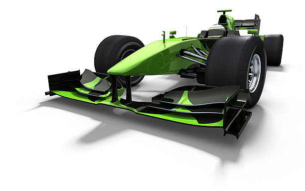 istock race car - green and black 96772161