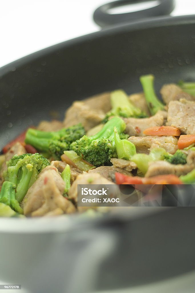 Stir fry - Foto stock royalty-free di Affamato