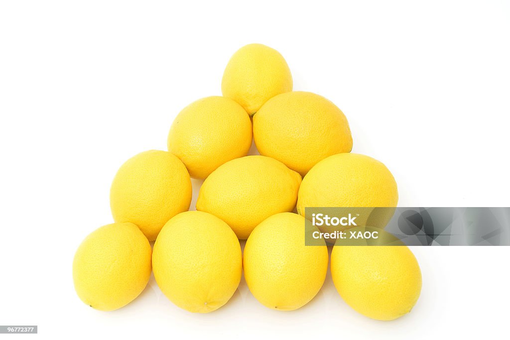 Gruppe von frischen Zitronen - Lizenzfrei Bund Stock-Foto