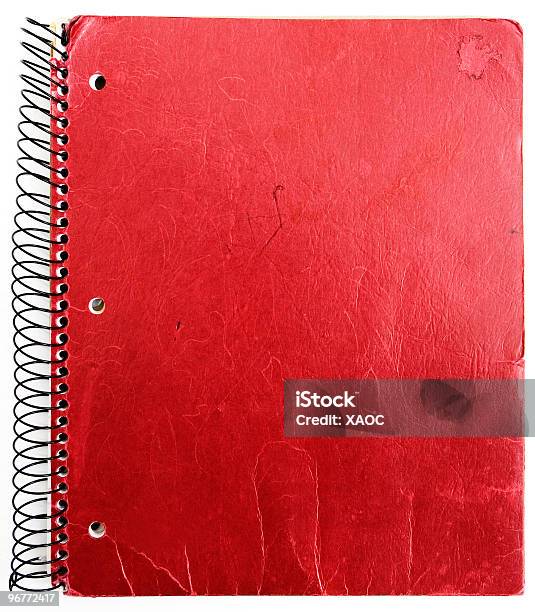 Antigo Bloco Vermelho - Fotografias de stock e mais imagens de Bloco Espiral - Bloco Espiral, Capa de Livro, Antigo