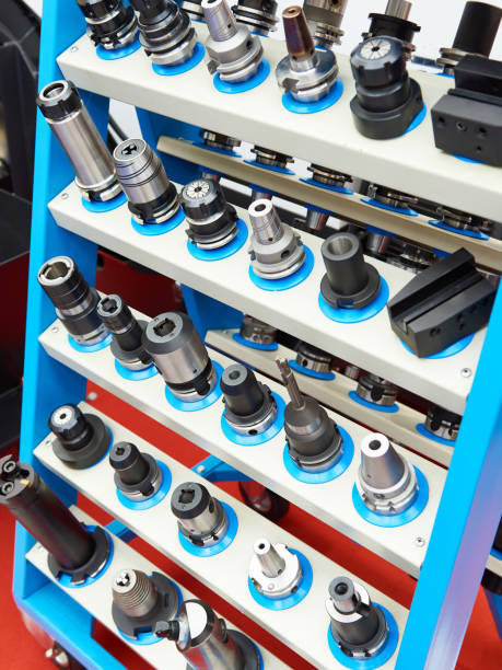 istock Clamps for drills of milling machines 967724262