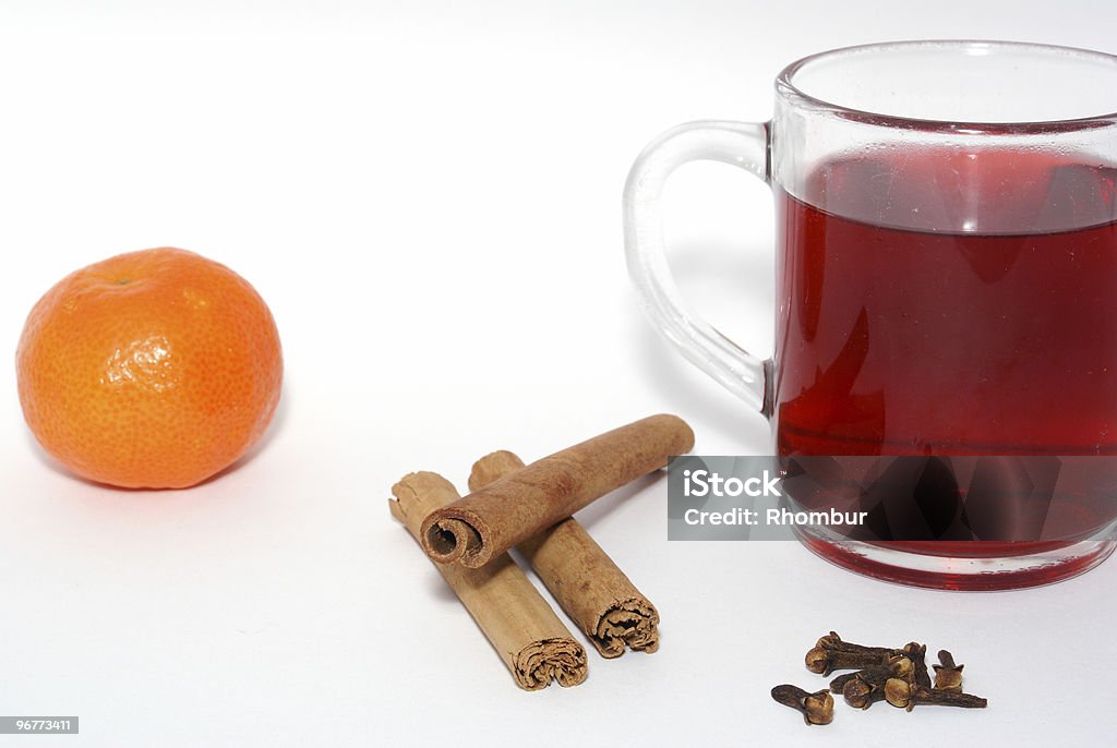 Glühwein mit Orangen - Lizenzfrei Advent Stock-Foto