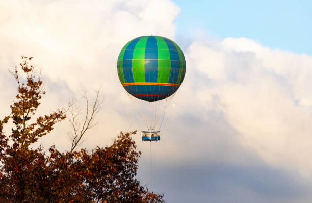 istock A balloon floating above the sky 967740746