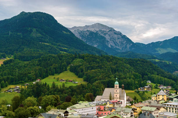 istock Berchtesgaden city in German Alps 967747472
