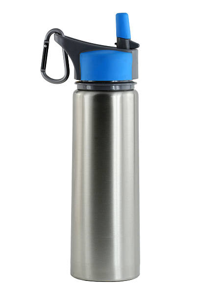 istock Isolated aluminum water bottle 96774770