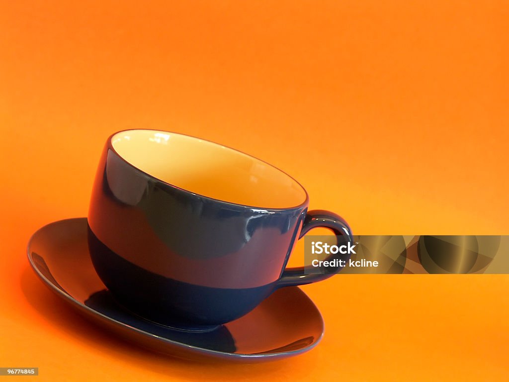 Chávena de Café - Royalty-free Azul Foto de stock