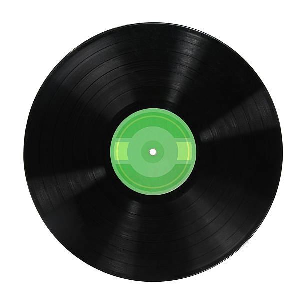 istock Record Album Over White Background 96776060