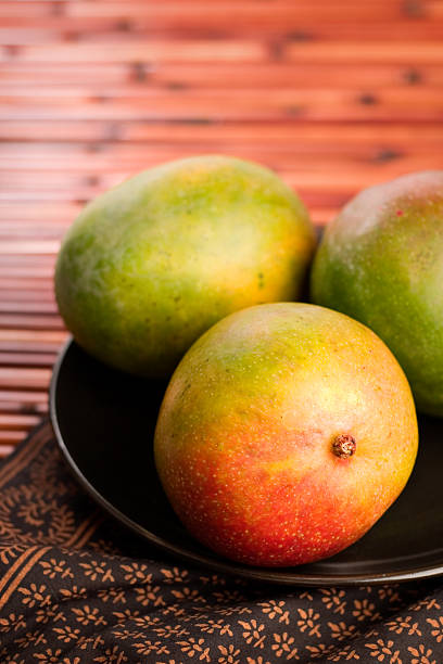 mangoes luxuriant - mangue photos et images de collection