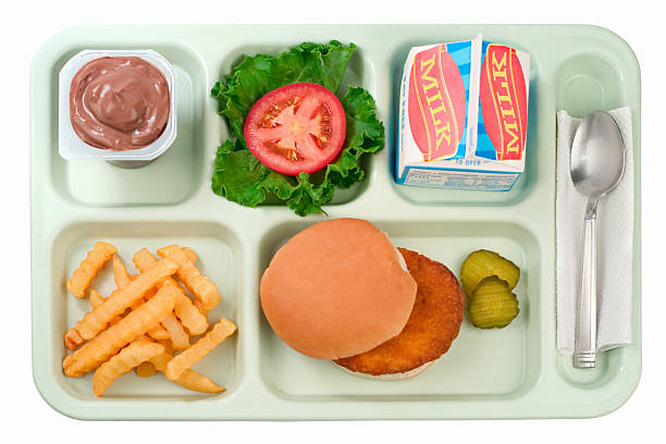 istock School Food - Chicken Burger 96776567