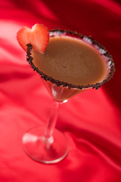Chocolate Martini stock photo