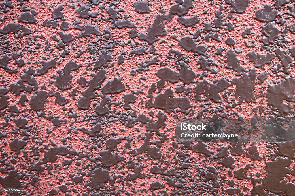 Esclusiva rosso muro dipinto - Foto stock royalty-free di Blocco di colore