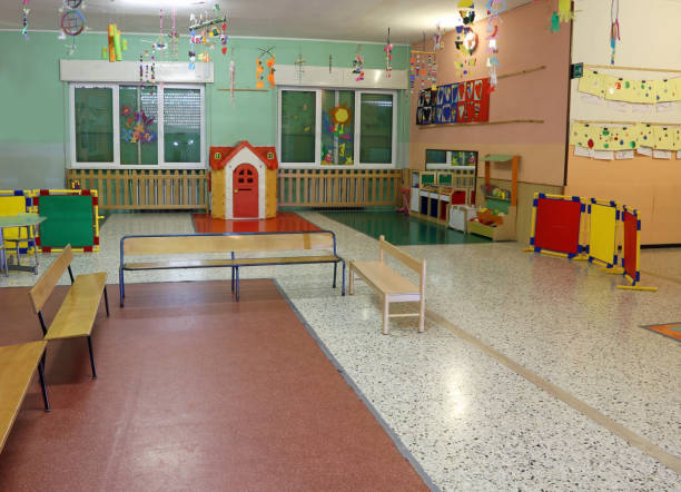 istock room with toys in a kindergarten 967781274