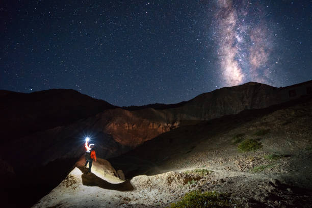 istock Milky Way at sham valley India 967785002