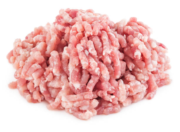 istock Pile of minced meat isolated 967785506
