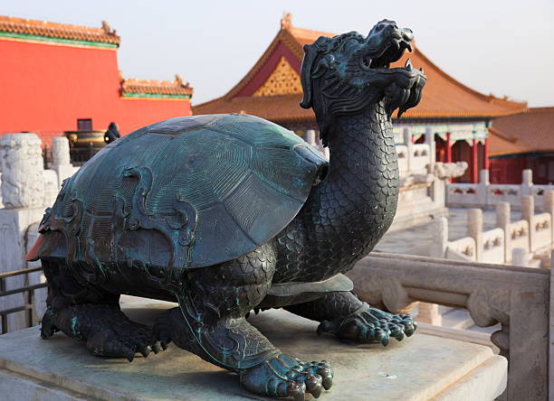 istock Statue at the Forbidden City. Beijing. China. 96778732