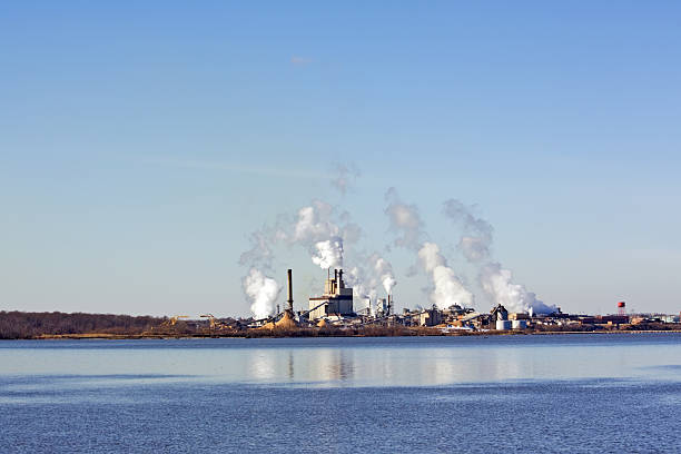 istock Factory on a river in Virginia 96778765