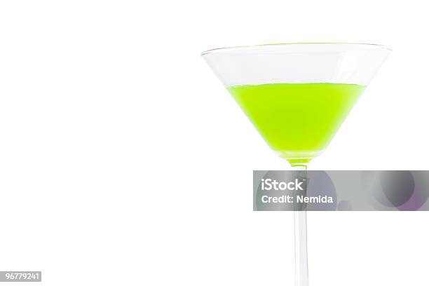 Lime Green Glass Stock Photo - Download Image Now - Apple Martini, Cocktail, Color Image