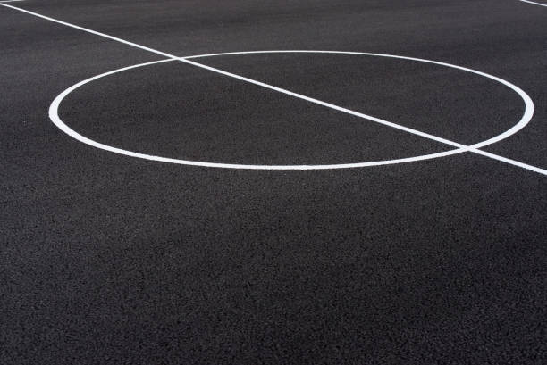 Coat I look at a coat of basketball. asphalt basketball court stock pictures, royalty-free photos & images