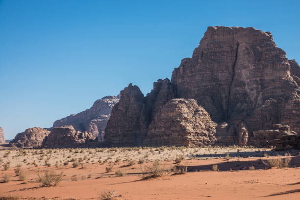 istock Rocks and sand in Wadi Rum desert 967813164