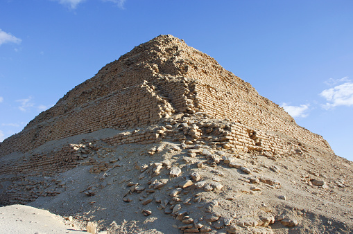 Saqqara Pyramid in Giza, Cairo, Eqypt