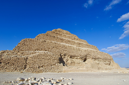 Saqqara Pyramid in Giza, Cairo, Eqypt