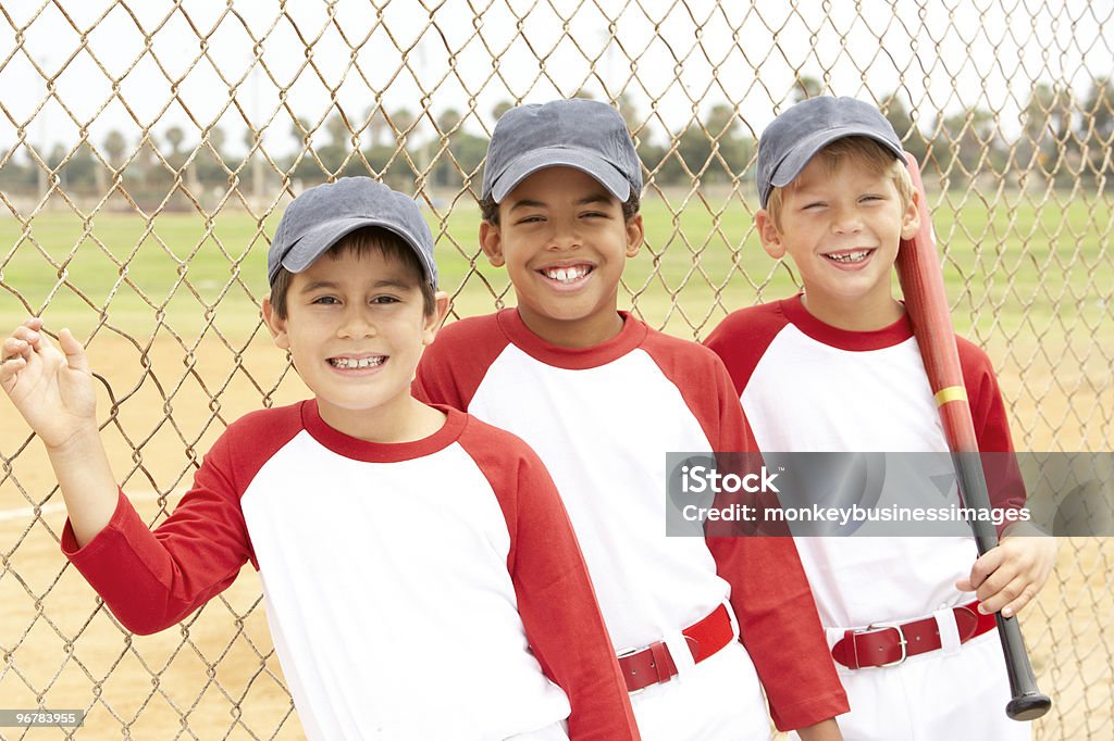 若い男の子に野球チーム - 子供のロイヤリティフリーストックフォト