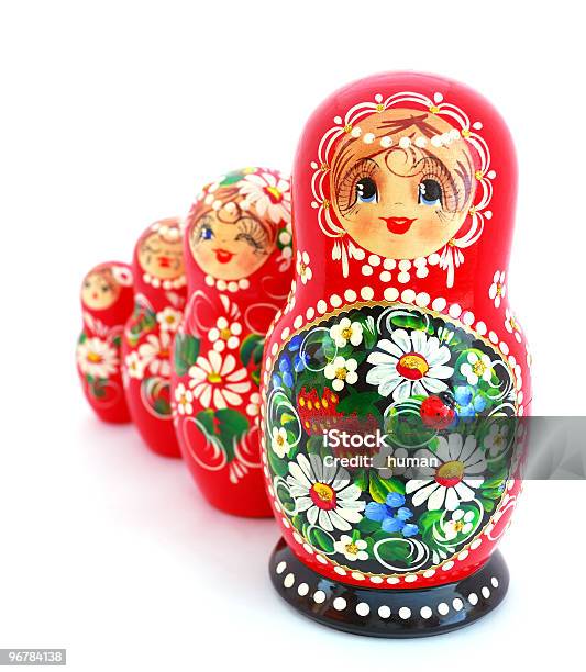 Muñecas Rusas Foto de stock y más banco de imágenes de Babushka - Babushka, Colección, Color - Tipo de imagen