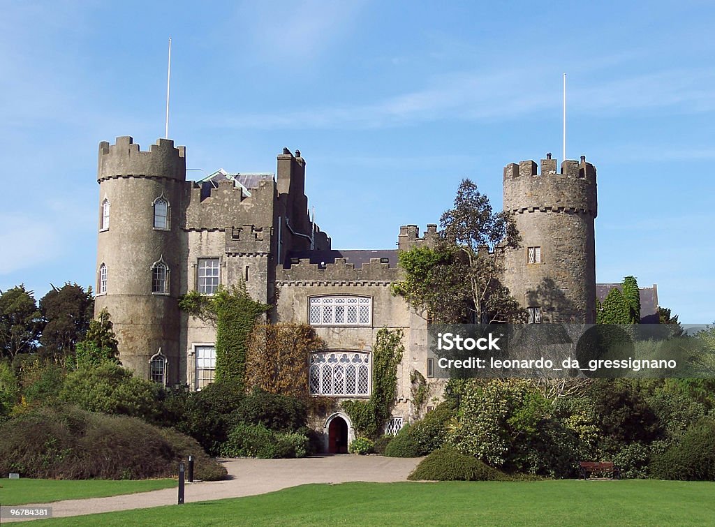 Malahide Castle, Dublin, Ireland.  Dublin - Ireland Stock Photo