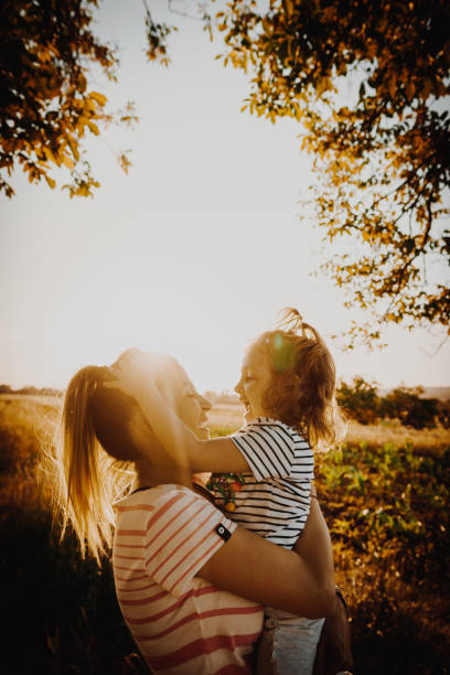 istock Mother and little daughter have fun 967868152