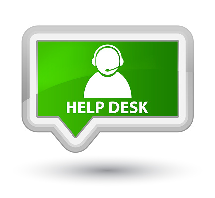 Service Desk Button Help Desk Prime Green Banner Button Stock Illustration - Download Image ...