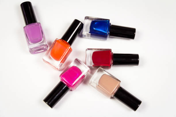 istock nail polish in bottles in various colors 967883840