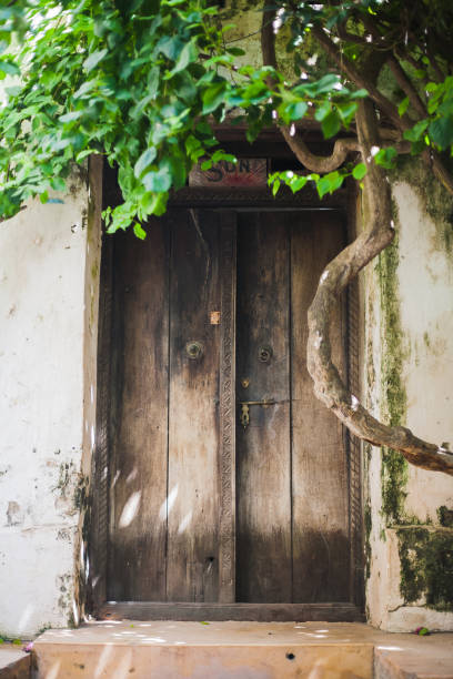 istock carved wooden door 967884022