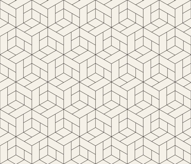 illustrazioni stock, clip art, cartoni animati e icone di tendenza di motivo geometrico senza soluzione di continuità - wallpaper pattern seamless pattern geometric shape