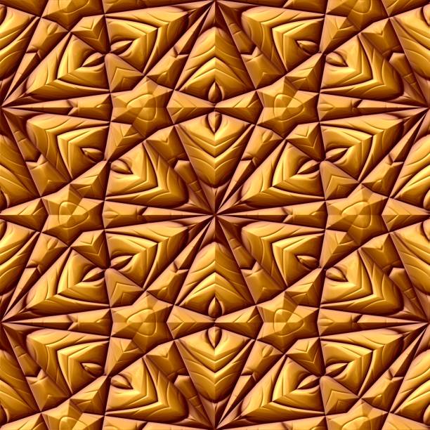 mayan texture backdrop - metal plastic surface