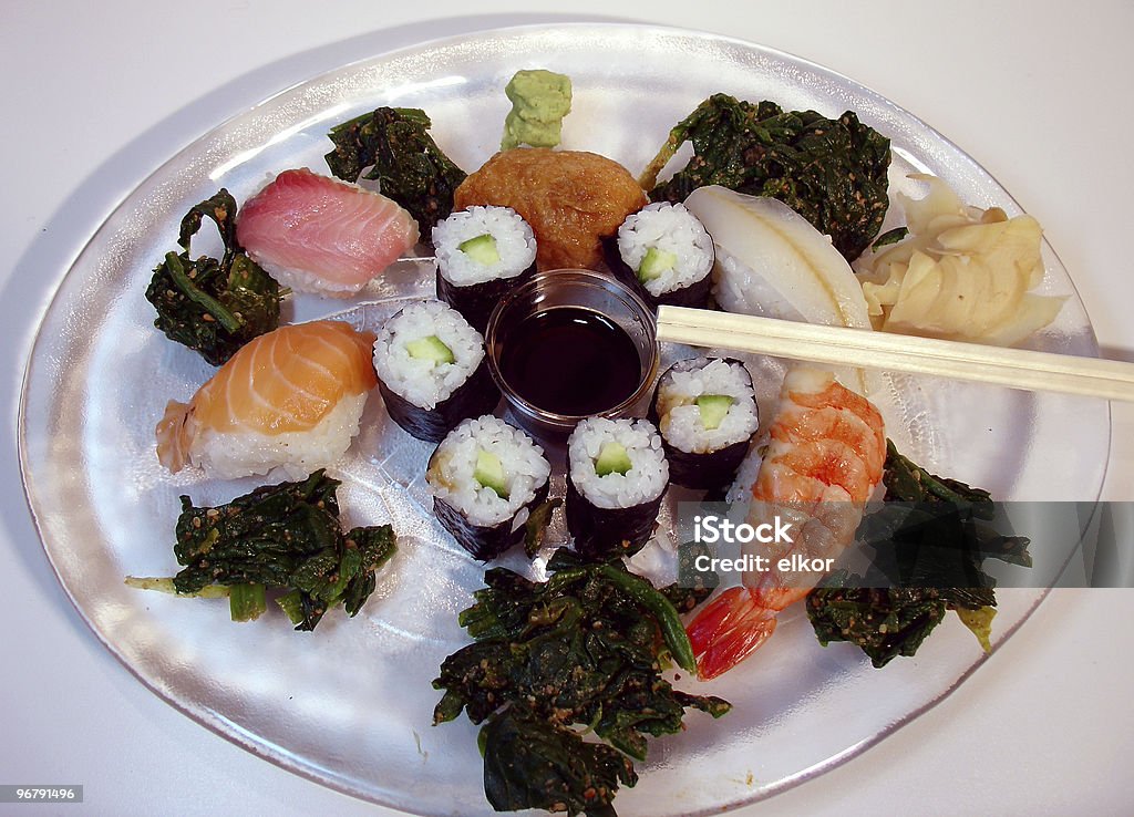 Sushi esta noite? - Royalty-free Arroz - Alimento Básico Foto de stock