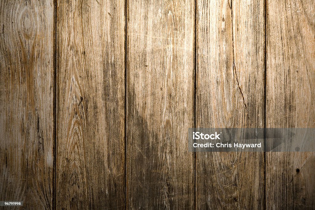 Parete in legno invecchiato - Foto stock royalty-free di Boiserie