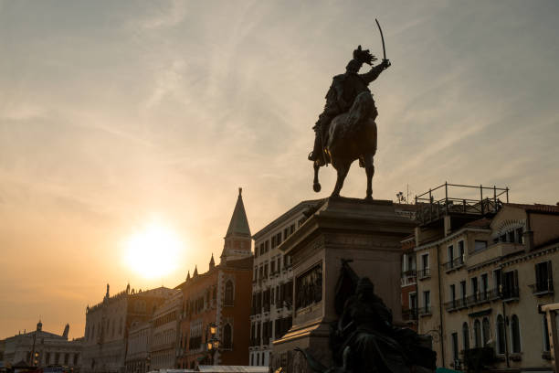 istock Public Art Monument, Venice, Italy 967929896