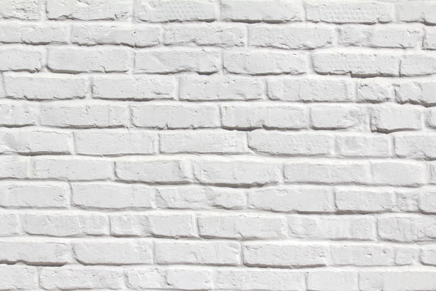 istock Texture of white brick wall as abstract background 967945758