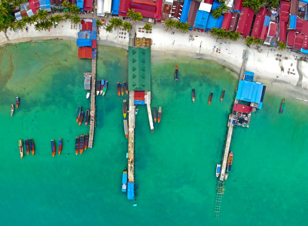 istock Pier in Koh Rong village 967959382