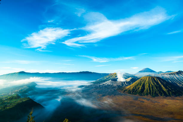 istock The active volcano of Mount Bromo during sunrise 967966808