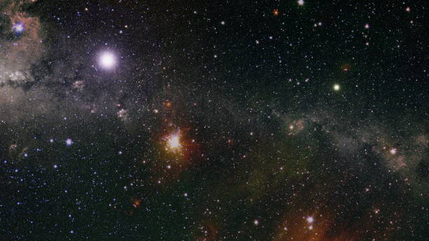 istock Colorful deep space. Universe concept background. Elements of this image furnished by NASA 967969106