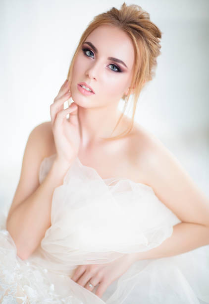 istock Portrait of beautiful young blond woman 967979708